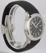 Patek Philippe Aquanaut Stainless Steel Black Jumbo 40mm Watch 5167 5167A-001