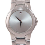 Movado Museum Stainless Steel 84 G1 1898 Quartz Grey Dial 36mm Watch