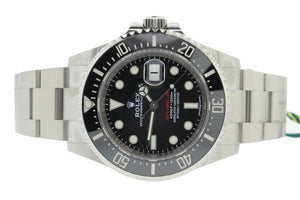 2017 New Rolex Sea-Dweller 4000 Black Ceramic 126600 Steel Dive 43mm Watch B&P