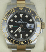 BRAND NEW Rolex GMT-Master II Ceramic 116713 Black Two-Tone Stainless Date 40mm