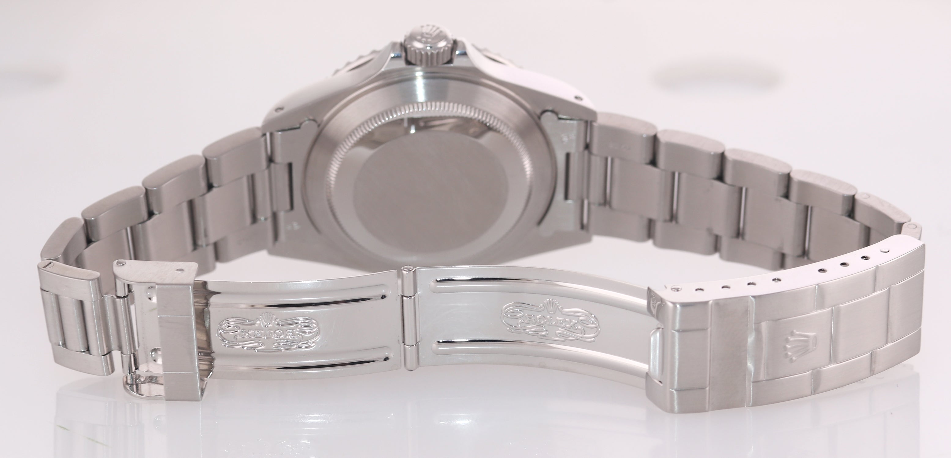 2009 Rolex Submariner No-Date 14060 Steel 40mm Watch Box Engraved Rehaut Model