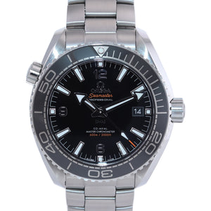 2021 PAPERS Omega Seamaster Planet Ocean 44mm 215.30.44.21.01.001 Black Watch