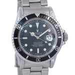 Rolex Submariner 1680 Stainless Steel Vintage Watch Oyster Bracelet 93150 Matte