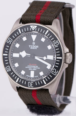 MINT 2023 PAPERS Tudor Pelagos FXD Black Titanium Watch 25717N 42mm Watch B+P