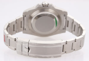 2020 PAPERS Partial STICKERS Rolex Submariner 116610 Steel Black Ceramic Watch