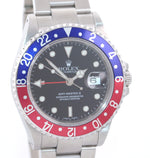 BLRO BOX & PAPERS Rolex GMT-Master 2 Pepsi Red Blue Steel 16710 40mm Watch Box