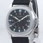 Patek Philippe Steel 5064 Aquanaut Black Tropical Rubber Strap 36mm Quartz Watch
