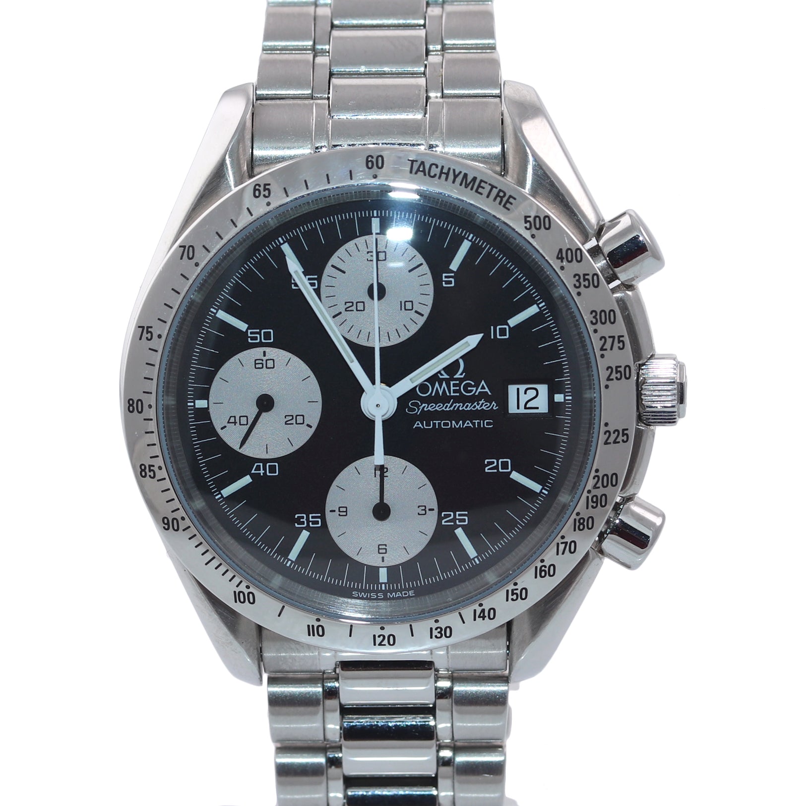 Omega Speedmaster Automatic 39mm Reverse Panda 3511.50 Steel Chronogra