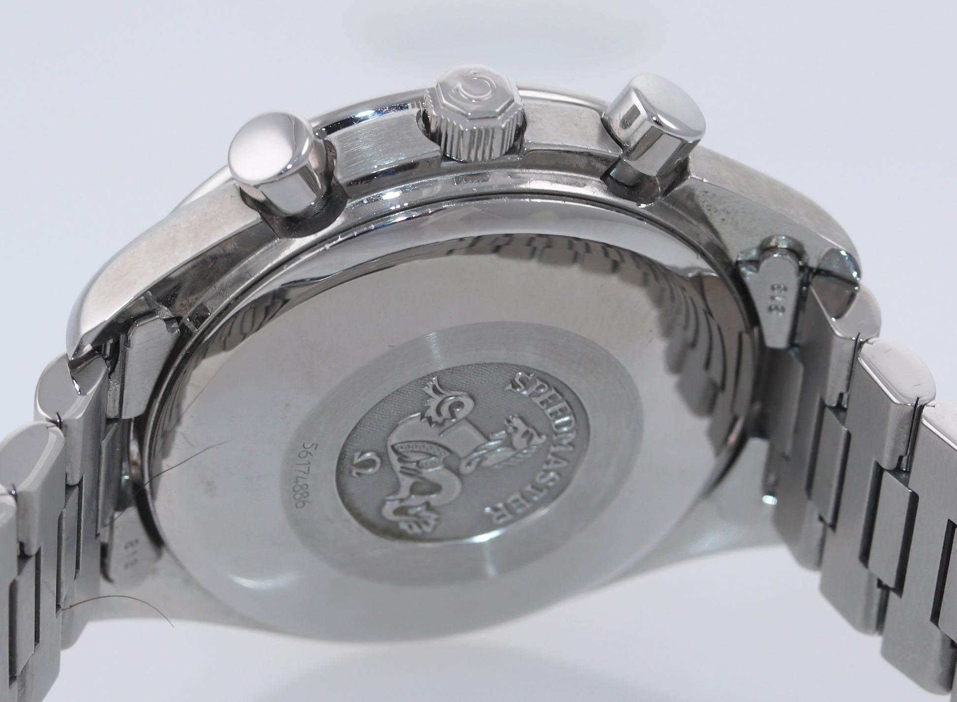 Omega Speedmaster Automatic 39mm Reverse Panda 3511.50 Steel Chronograph Watch