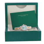 2020-2021 Rolex DateJust 28mm Green Diamond 279383 Gold Steel Jubilee Watch Box