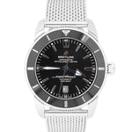 Breitling Superocean Heritage II 46mm Black Stainless Mesh AB2020 46mm Watch