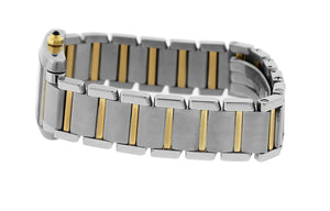 Ladies Cartier Tank Francaise Stainless Roman Swiss Quartz Watch 2300 W51007Q4