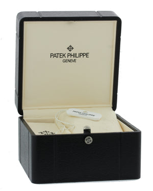 Deco Patek Philippe Gondolo 18k Gold 32mm Silver Dial Manual 5111 J Watch w Box