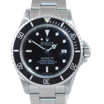 Rolex Sea-Dweller Steel TRITIUM 16600 Black Dial Date 40mm  Watch Box