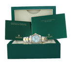 Rolex DateJust Mid-Size 31mm MOP Diamond 178383 Gold Steel Watch