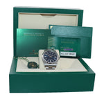 BRAND NEW 2020 CARD Rolex Oyster Perpetual 41mm Blue Oyster Watch 124300 Box