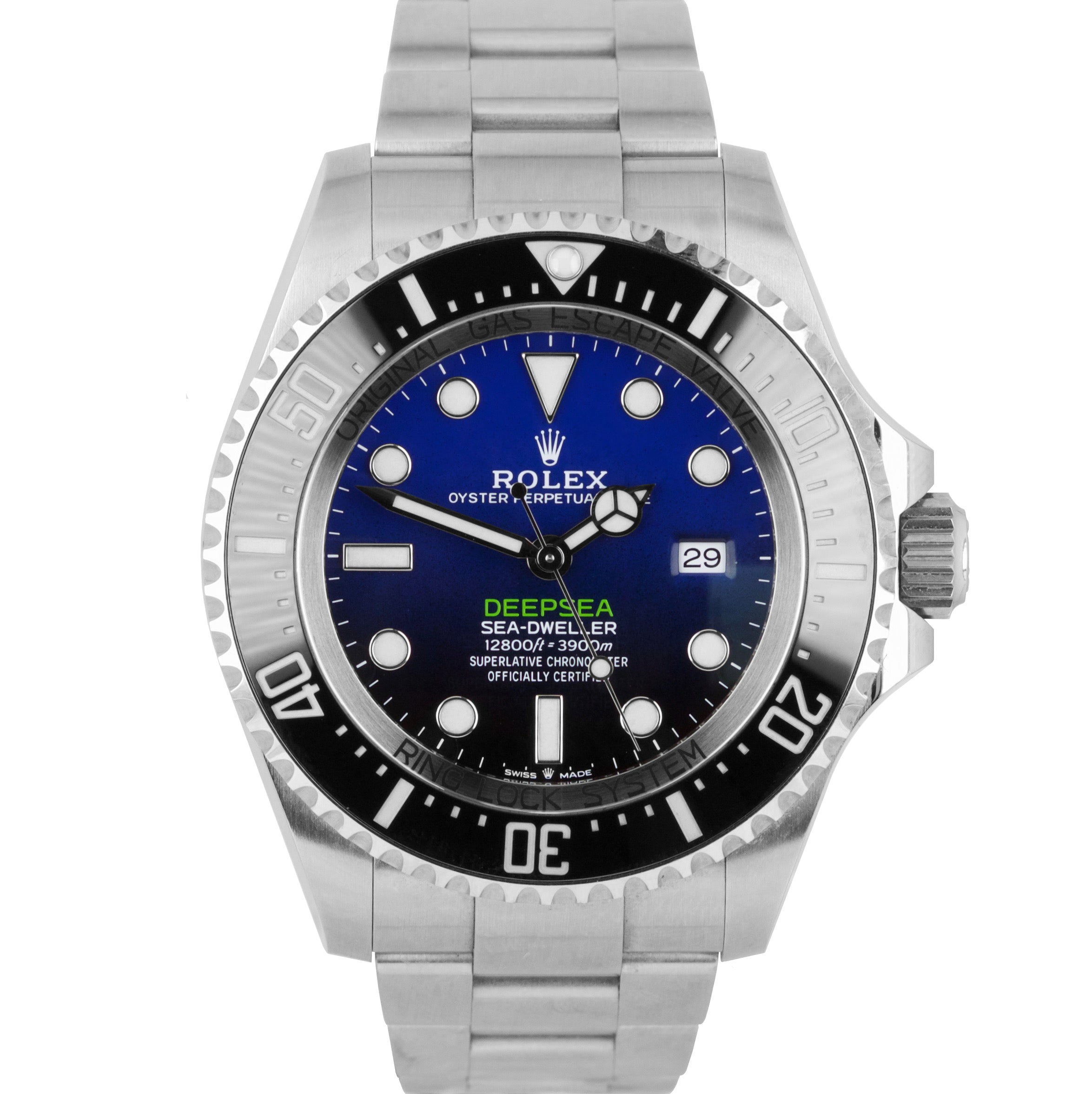 MINT SEPT 2019 Rolex Sea-Dweller Deepsea James Cameron Blue 44mm Dive 126660