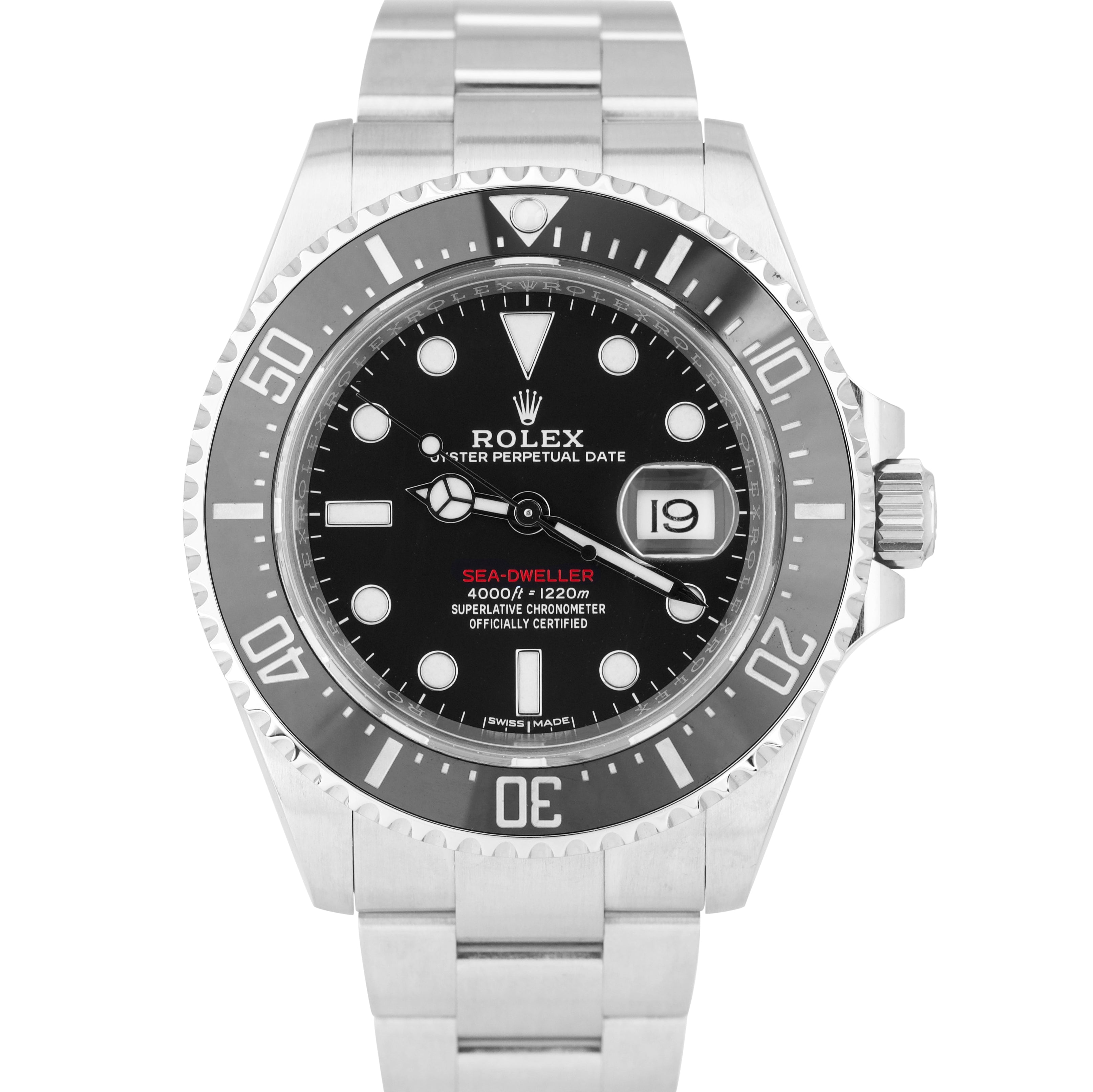 MINT 2018 Rolex Red Sea-Dweller 43mm Mark I 50th-Anniversary 126600 Watch B+P