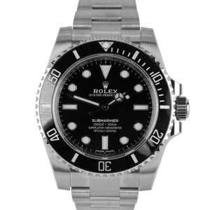 BRAND NEW MAY 2020 Rolex Submariner No-Date Stainless Steel 40mm Watch 114060