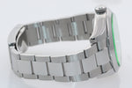 PAPERS Rolex Milgauss Green Anniversary 116400GV Stainless Steel Black Watch
