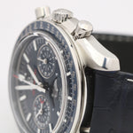 Omega Speedmaster Moonphase Blue 304.33.44.52.03.001 Ceramic Stainless Watch BOX