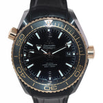 MINT PAPERS Omega Planet Ocean Deep Black 215.63.46.22.01.001 Ceramic Rose Watch