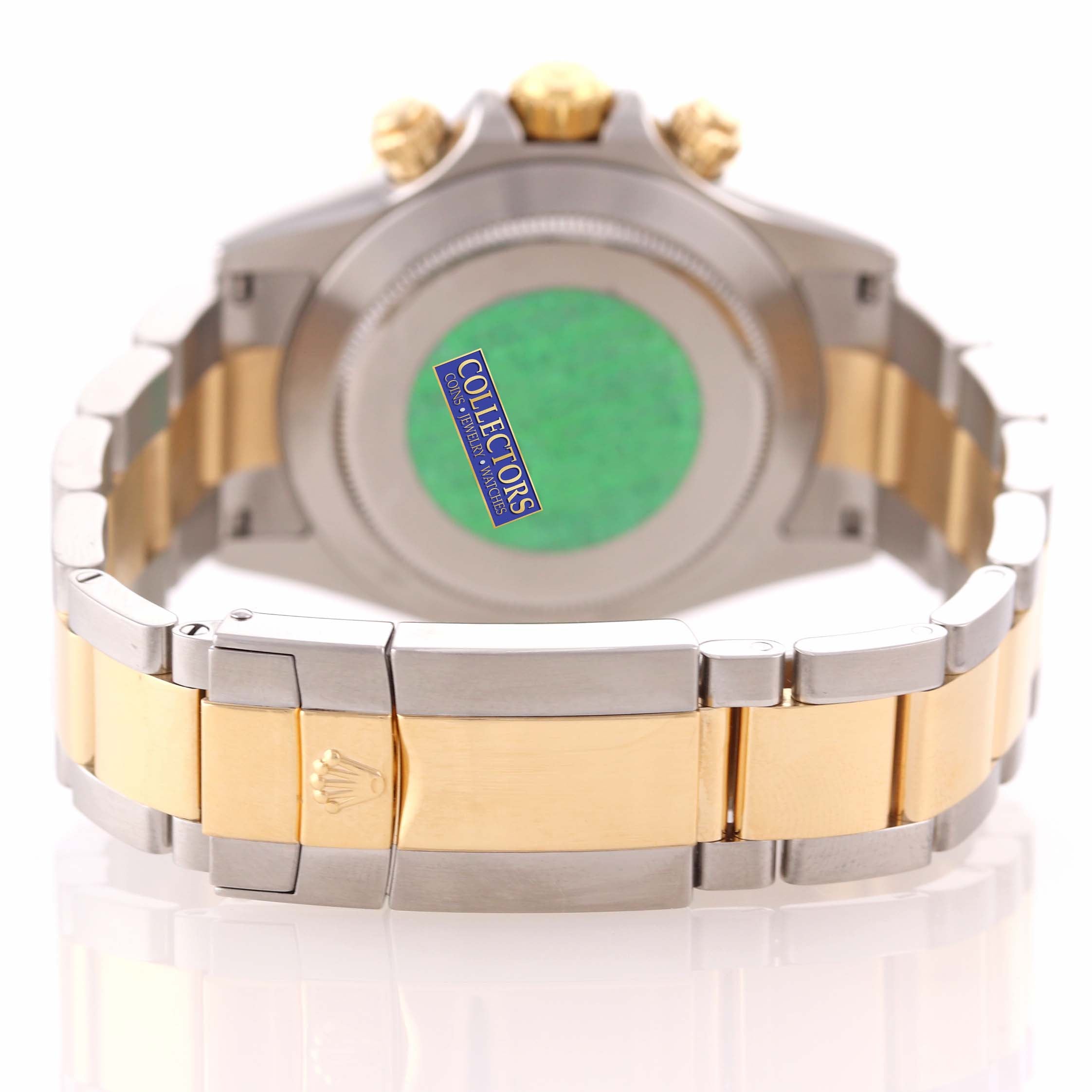 2007 116523 Rolex Daytona Chronograph Slate Steel 18k Gold Two Tone Watch Box