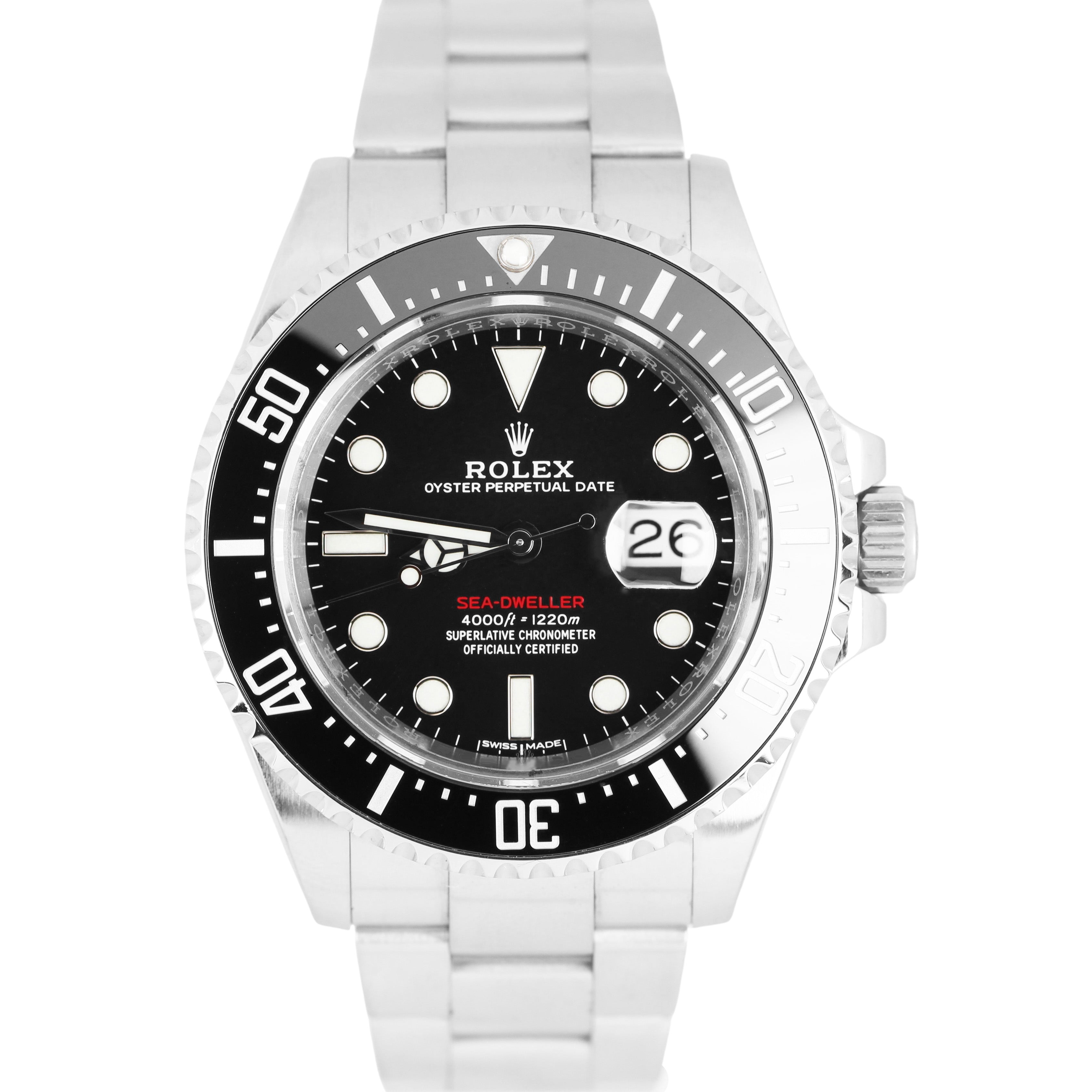 Bliv sur Vanære Plakater Rolex Sea-Dweller Mark I 50th-Anniversary Stainless Black 43mm 126600