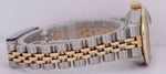 Ladies Rolex DateJust DIAMOND Two-Tone 18K Gold Steel Champagne 26mm Watch 69173