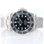 2013 PAPERS MINT Rolex Submariner No-Date 114060 Steel Black Ceramic Watch Box