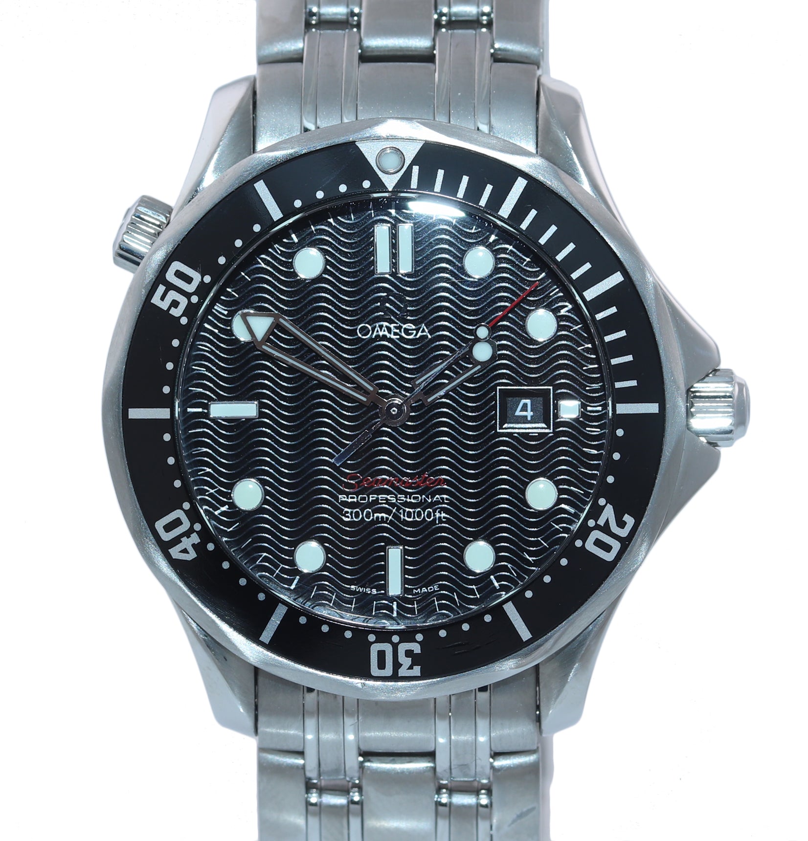 Omega Seamaster Professional 300M Black 41mm Quartz 212.30.41.61.01.001 Watch