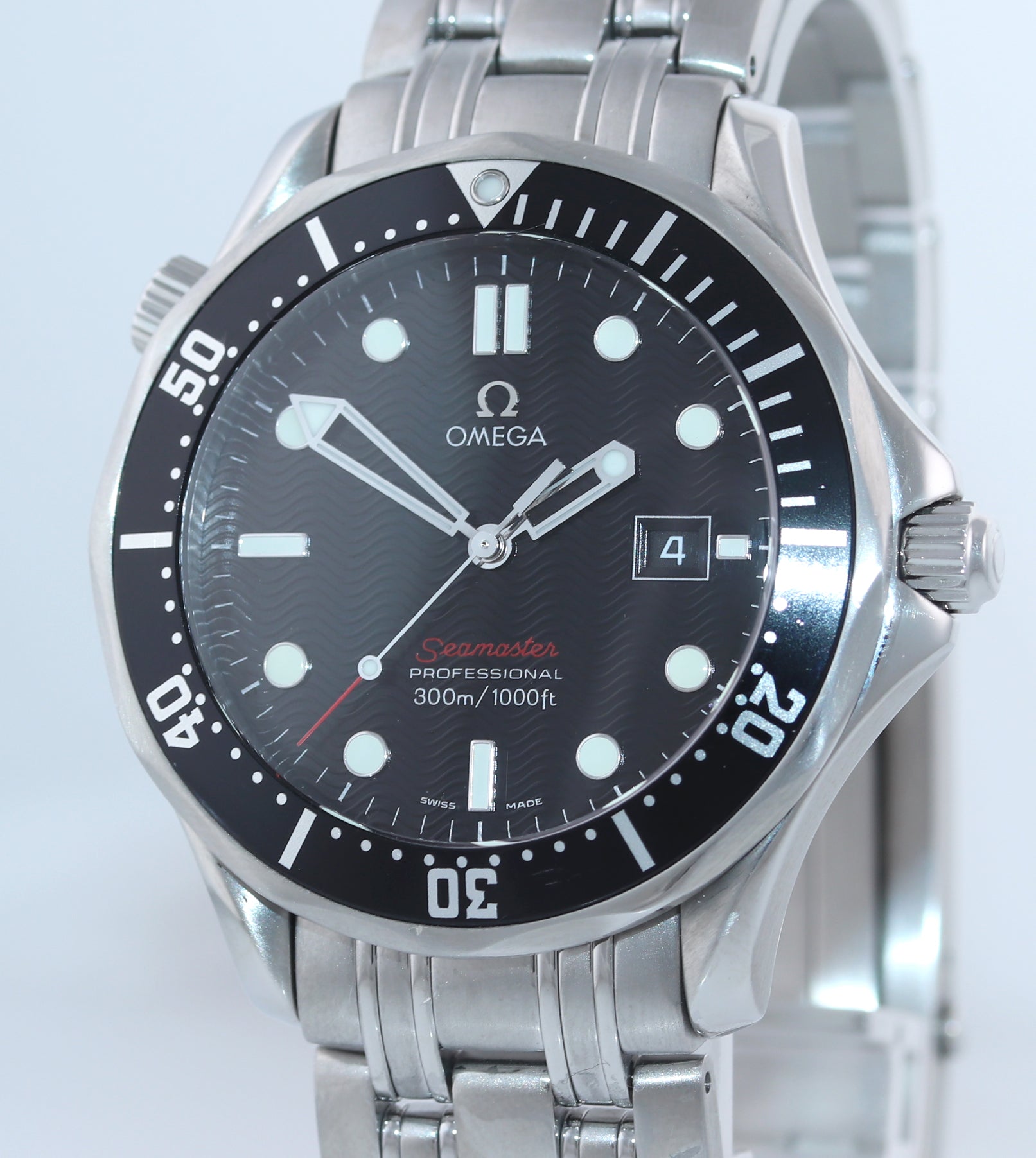 Omega Seamaster Professional 300M Black 41mm Quartz 212.30.41.61.01.001 Watch