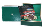 Rolex GMT-Master 1675 Jubilee 18k Yellow Gold Nipple Root Beer Watch Box