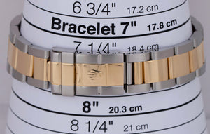 PAPERS Rolex GMT-Master II Two-Tone 18K Yellow Gold Black Steel 40mm 16713 B+P