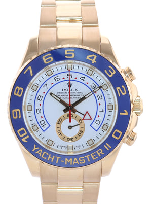 PAPERS Rolex Yacht-Master 2 Yellow Gold 116688 44mm Regatta Watch Box