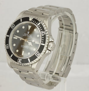 MINT 2001 Rolex Submariner No-Date 14060 M P Black Dive 40mm Stainless Watch