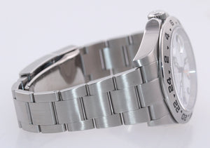 Rolex Explorer II 42mm Polar 216570 White Steel Oyster GMT Watch Box