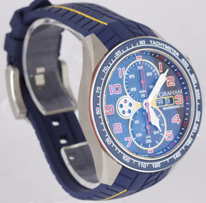 Graham Silverstone RS Racing Blue Automatic 46mm Chronograph 2STEA.U01A Watch