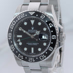 DISCONTINUED Rolex GMT Master II 116710 Steel Ceramic Black 40mm Watch Box