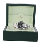 2002 Rolex Explorer II 16570 Stainless Steel Black Dial GMT 40mm Watch Box
