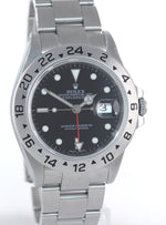 2002 Rolex Explorer II 16570 Stainless Steel Black Dial GMT 40mm Watch Box