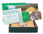 PAPERS Rolex DateJust 36mm 16203 Two Tone Silver Stick Watch Box 16233