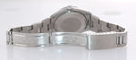 Rolex Oyster Date 1501 Steel MOP Mother of Pear Diamond Dial Bezel Watch Box