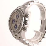 Breitling SuperOcean Chronograph A13340 42mm Day Date Steel Diamond Bezel Watch
