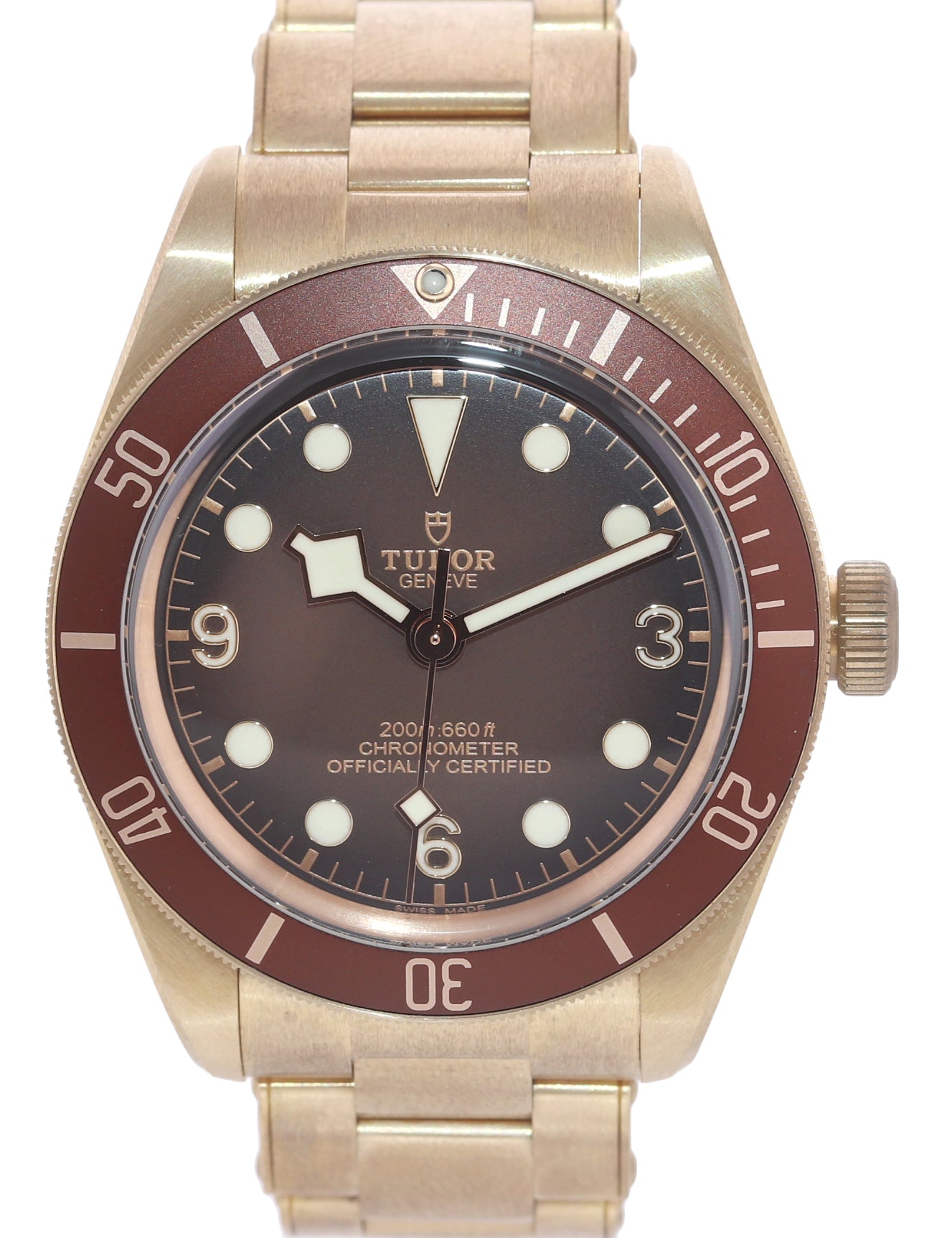 PAPERS 2021 Tudor Black Bay Fifty Eight 58 Chocolate Bronze 39mm Watch 79012 Box