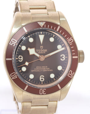 PAPERS 2021 Tudor Black Bay Fifty Eight 58 Chocolate Bronze 39mm Watch 79012 Box