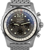 Breitling Chronospace 48mm Chronograph Gray Stainless A23360 Automatic Watch