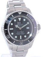 PAPERS & 2018 RSC Rolex Sea-Dweller Deepsea 116660 Stainless Steel Black Watch