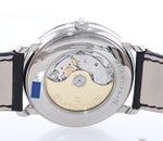 PAPERS Blancpain Villeret Large Date 6669 1127 55B Steel 40mm White Roman Watch