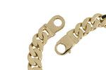 Men's Heavy Modern 14K Yellow Gold 10mm Cuban Link Chain 8.00" Bracelet 53.7gr